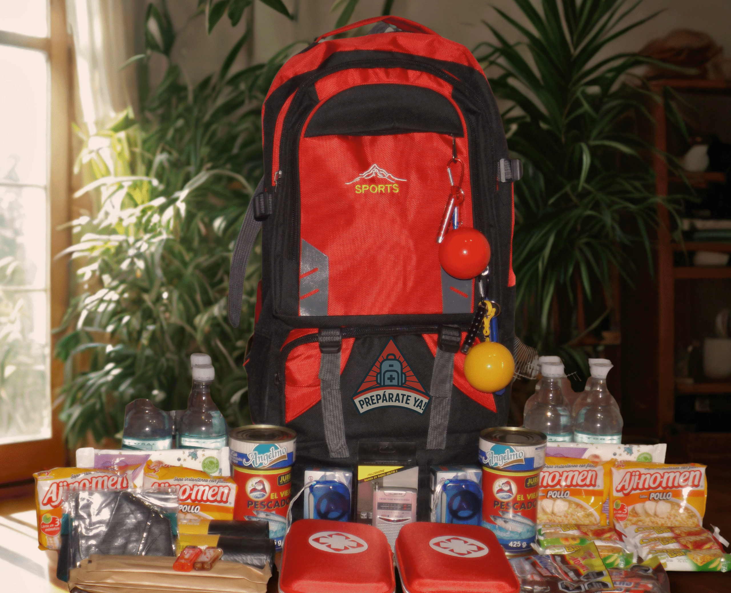 🎒 Mochila 72 horas 2 personas🎒